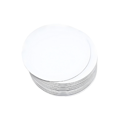 DISCO DE CARTON BLANCO