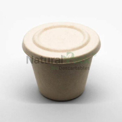 POTE C/TAPA BIO BAGAZO DE CAÑA NATURAL PACK