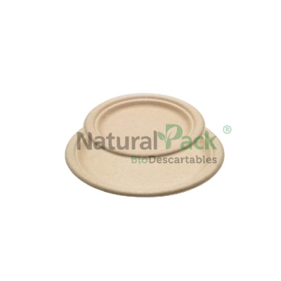 PLATOS BIO BAGAZO DE CAÑA NATURAL PACK