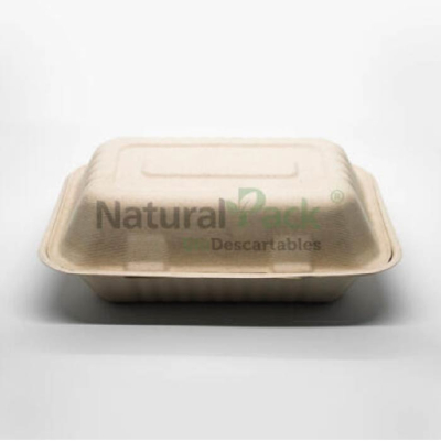 ESTUCHES BIO BISAGRAS BAGAZO DE CAÑA NATURAL PACK