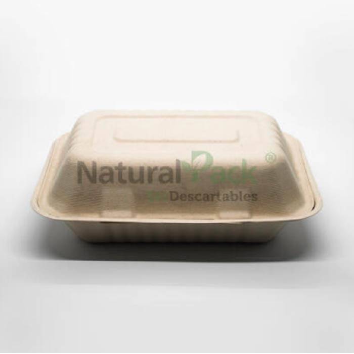ESTUCHES BIO BISAGRAS BAGAZO DE CAÑA NATURAL PACK