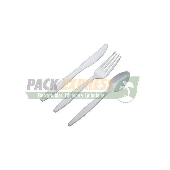 CUBIERTOS PLASTICOS DESCARTABLES