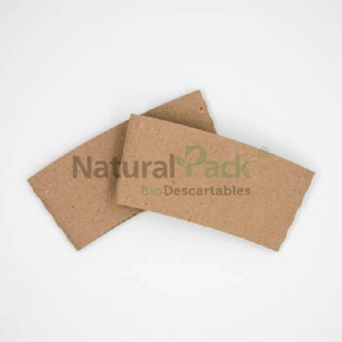 COLLARINES P/ VASOS KRAFT - NATURAL PACK