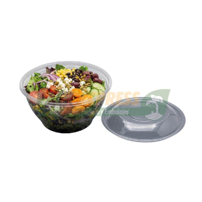 BANDEJA ENSALADERA TRASLUCIDA PLASTIVAS     