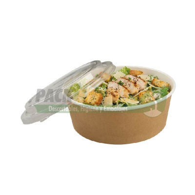 TAPA PLASTICA ENSALADERA P/ POLIPAPEL 