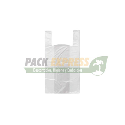 BOLSA CAMISETA PLASTICA POLIETILENO