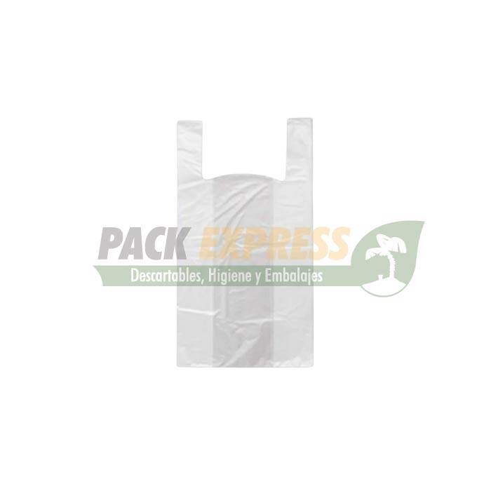 BOLSA CAMISETA PLASTICA POLIETILENO