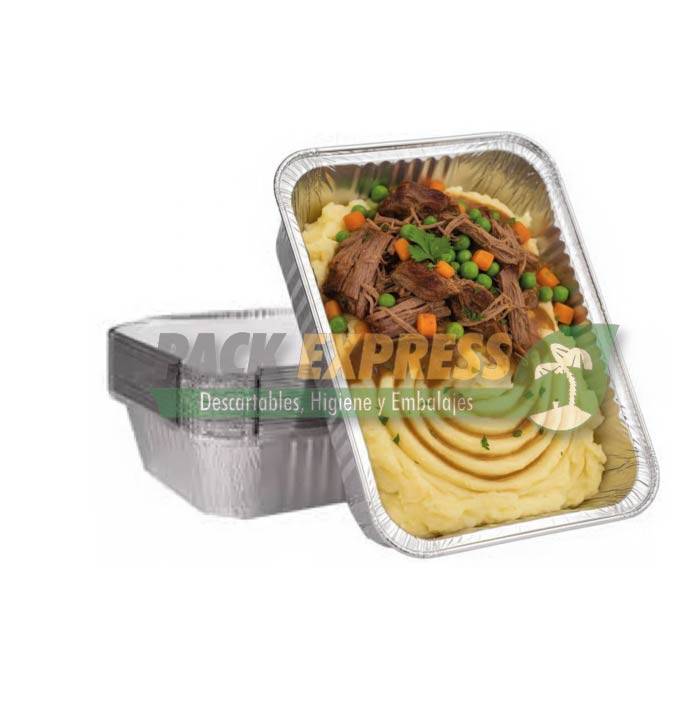 BANDEJA DE ALUMINIO RECTANGULAR VASSOI