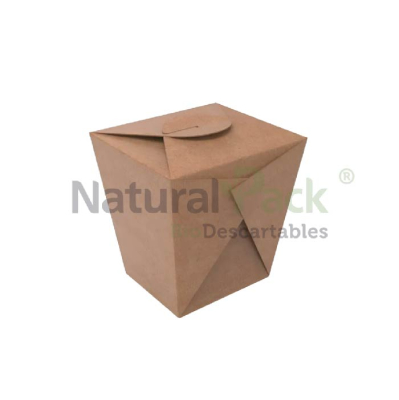 ESTUCHE ECOLOGICO KRAFT WOK